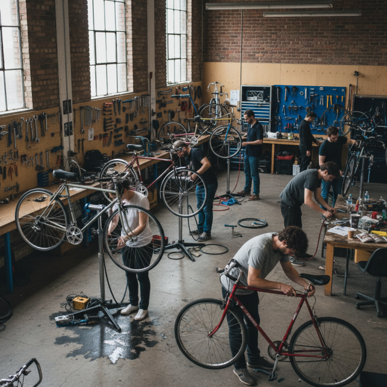 Gratuit à Nice pour le vélo : devenez votre propre mécano !